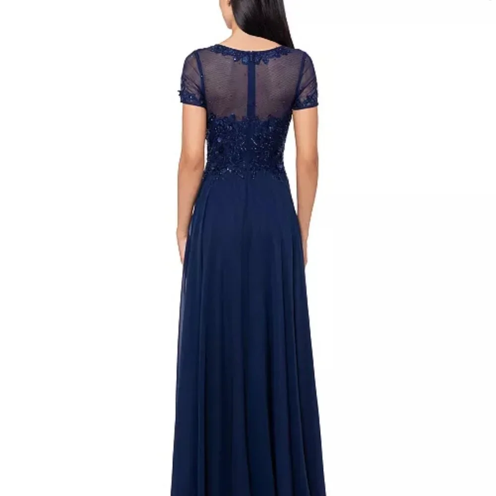 Xscape Petit Embellished Gown - Never Worn - Picture 3 of 4